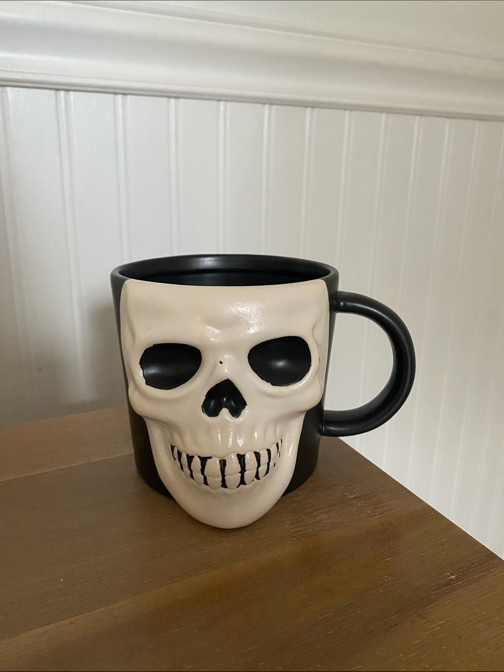 5 for $25! Place & Time Halloween Skull Mug